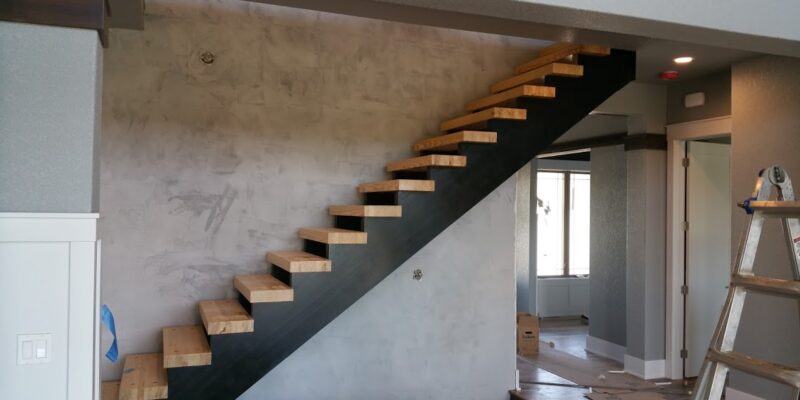 Trim and stair carpentry with Reese Builders