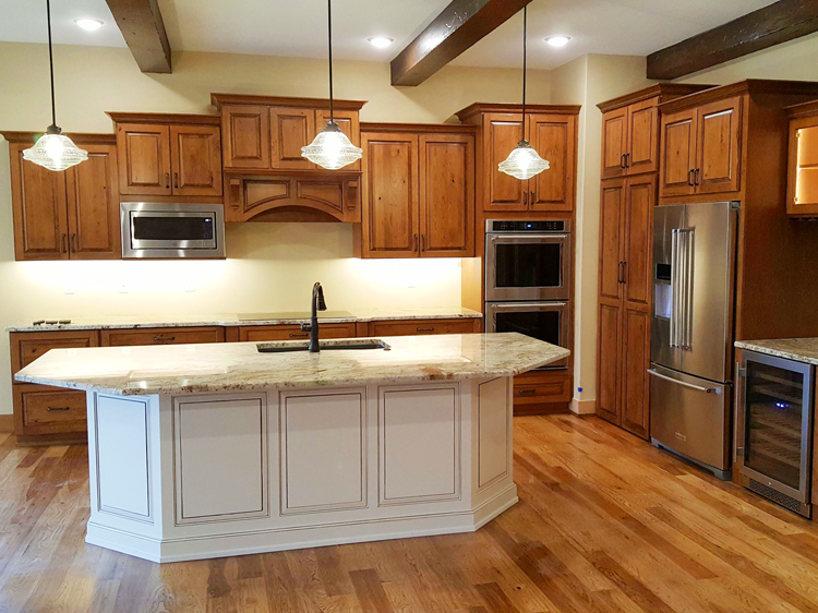 custom kitchen remodel by Reese Builders.