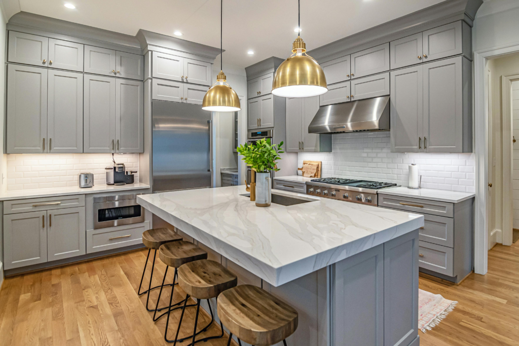 fully remodeled kitchen