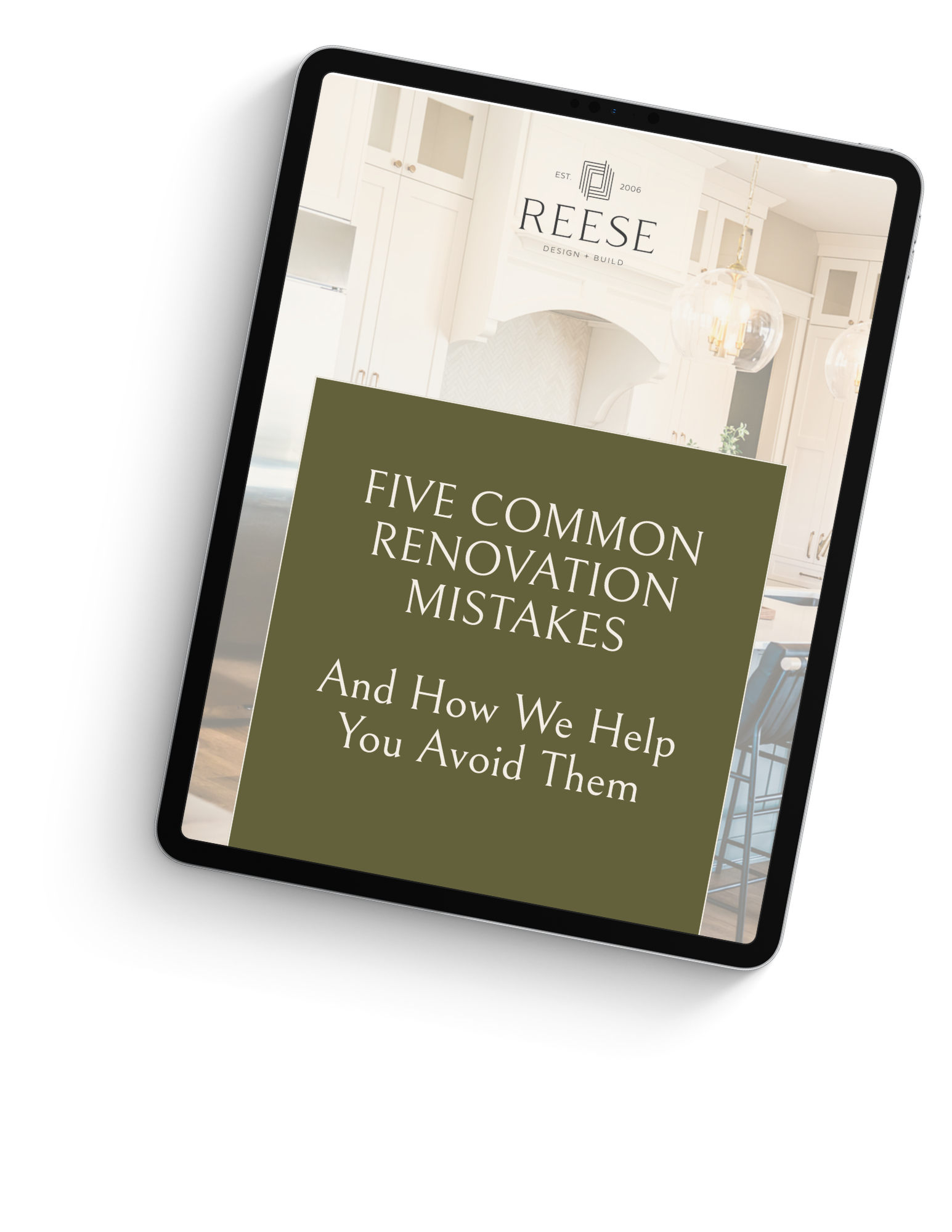 Five Common Renovation Mistakes guide